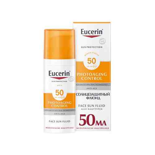 Флюид для лица солнцезащитный Eucerin/Эуцерин photoaging control 50мл SPF50 арт. 1143277